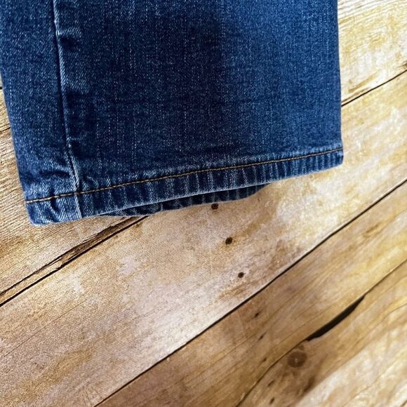 LEVI'S 525 DOWNTOWNER BOOTCUT STRETCH CASUAL EVERYDAY WEAR CLASSIC DENIM SZ.14M - Picture 5 of 10